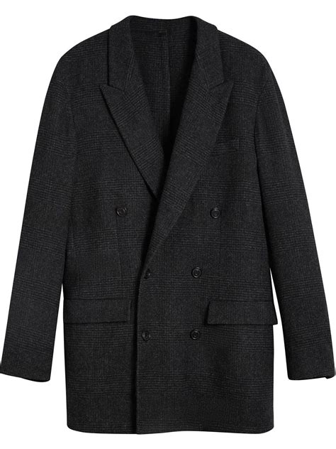 burberry prince of wales double brested men's jacket|Burberry Prince Of Wales Double.